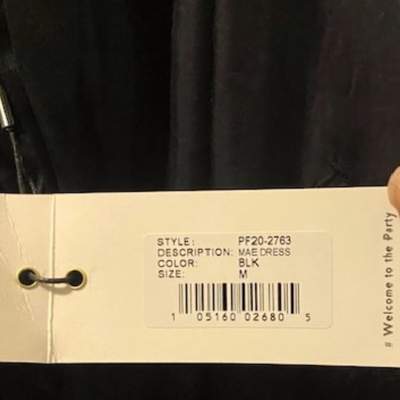 Retrofete Black Dress - Picture 8 of 8